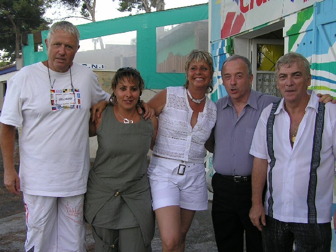 Christian JULIA,Faïza,Caroline BOENK,votre Serviteur,Jacques GARCIA