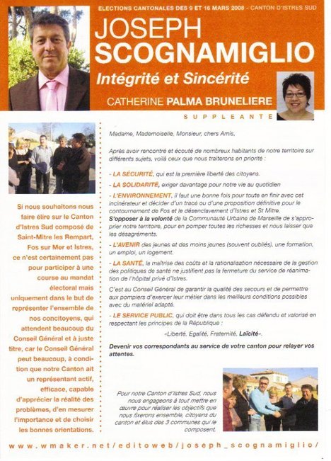 Canton Istres sud: les priorités Canton Istres sud: les priorités