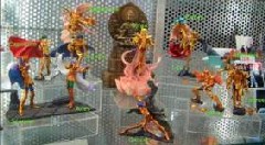 Saint Seiya - Hades - Les 12 resines des Gold Saint en armure d'or