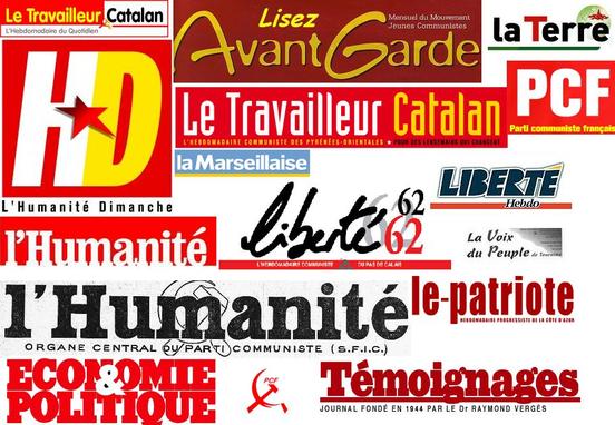 Presse communiste, syndicale et progressiste