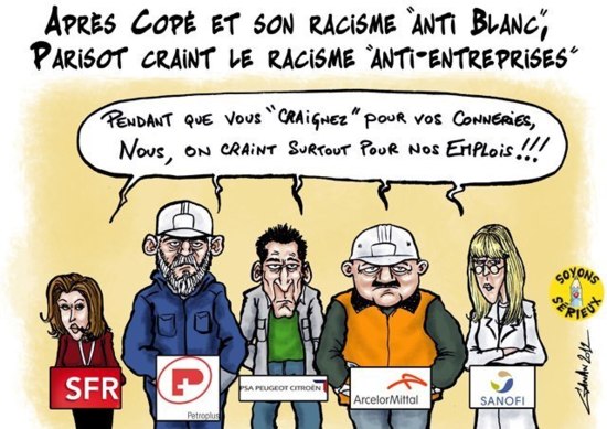 Pendant ce temps là, le patronnat est tranquille, le PS veille à son confort !