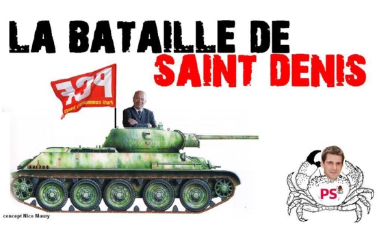 "Les communistes ça suffit" : La sale campagne d'Hanotin (PS) à Saint Denis
