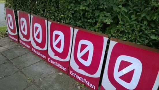 7,8% pour  Enhedslisten lors des élections législatives danoise