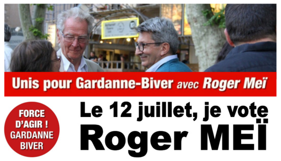 Victoire de Roger Meï (PCF) à Gardanne