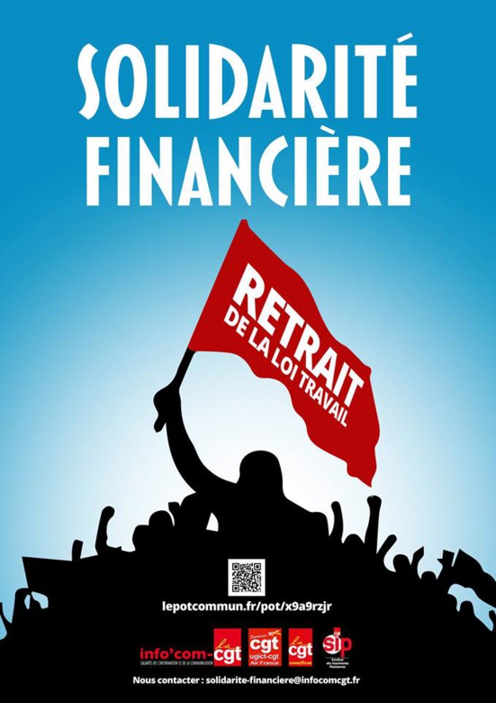 La cagnotte de grève de la CGT a dépassé les 367.770 euros La cagnotte de grève de la CGT a dépassé les 367.770 euros