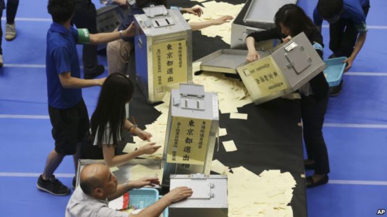Les communistes japonais (JCP) progressent à la Chambre des conseillers
