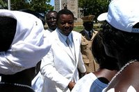 Faure GNASSINGBE en campagne électorale Faure GNASSINGBE en campagne électorale
