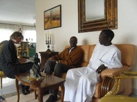 Ousmane Tanor Dieng: 'la question de ma candidature ne se pose pas' Ousmane Tanor Dieng: 'la question de ma candidature ne se pose pas'
