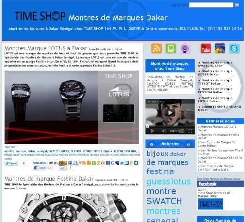 Montres de marques chez Time Shop Montres de marques chez Time Shop