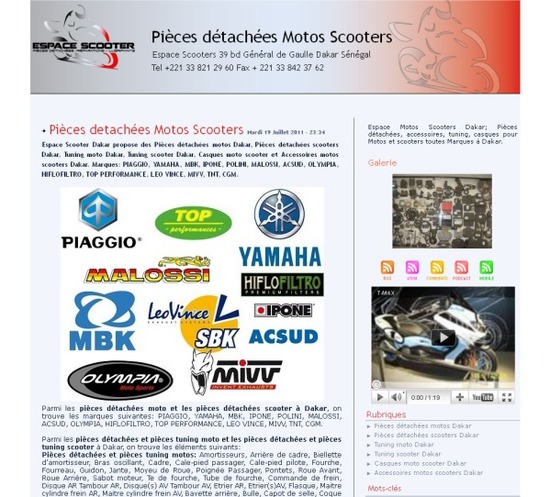 Sortir à Dakar: Espace Scooter