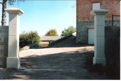 Colonnes- balustrades - Pilliers de portail Colonnes- balustrades - Pilliers de portail