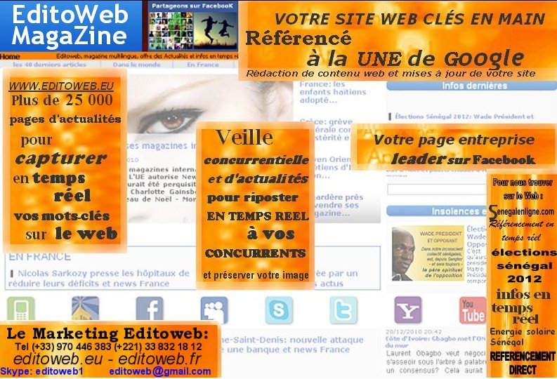 Cliquez sur l'image pour afficher quelques publireportages et leurs résultats de référencement Cliquez sur l'image pour afficher quelques publireportages et leurs résultats de référencement