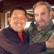 Hugo Chavez avec Fidel Castro