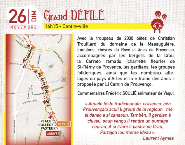 GRAND DÉFILÉ GRAND DÉFILÉ