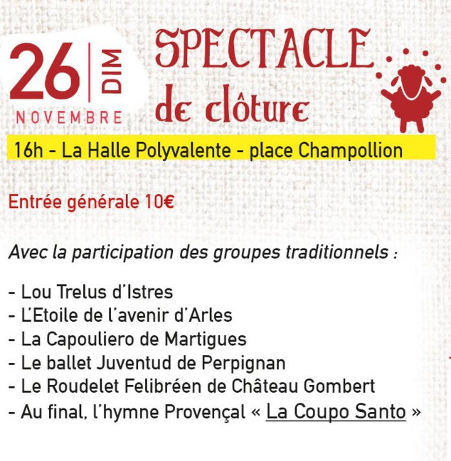 SPECTACLE DE CLÔTURE SPECTACLE DE CLÔTURE