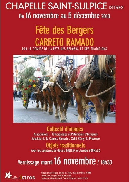 Exposition Fête des Bergers: CARRETO RAMADO
