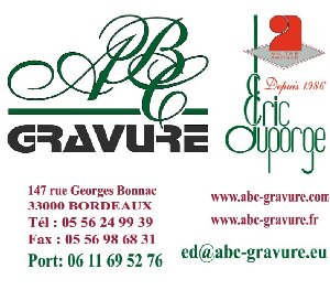 Communiquez, faites plaisir: gravure tous supports à Bordeaux