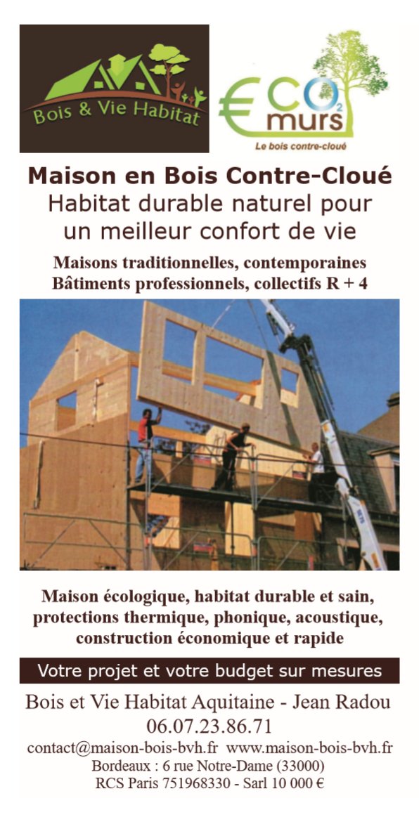 Bois et Vie Habitat Aquitaine Bois et Vie Habitat Aquitaine