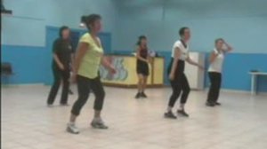 Cours d'aéroboxe avec Jimmy COLAS