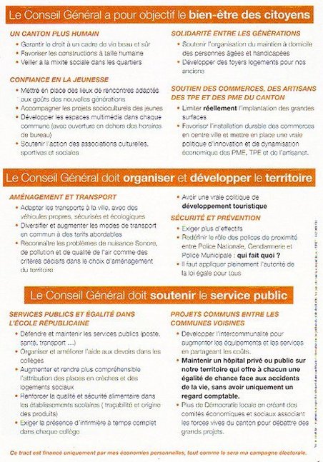 Canton Istres sud: les priorités