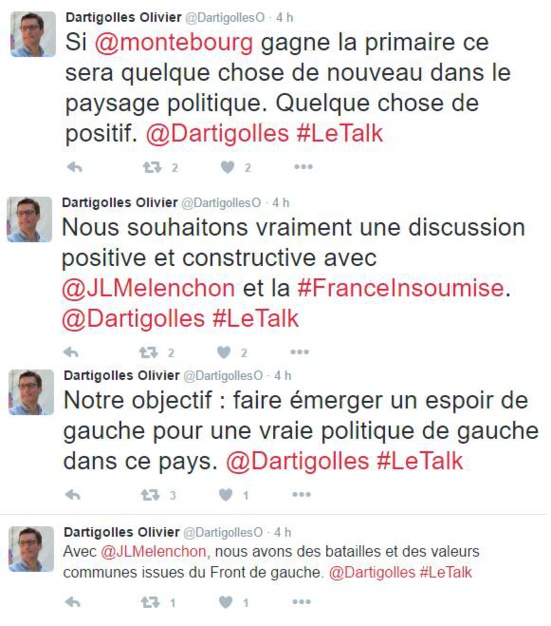 Honte et désinformation de Jean Luc Mélenchon