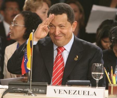 Bienvenue en France Président Chavez