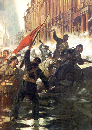 Le lendemain de la Révolution d'octobre 1917, les soviets proclamaient la Paix et le partage des terres