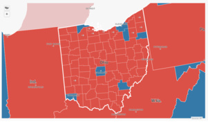 L'élection de Donald Trump s'est jouée dans 5 états L'élection de Donald Trump s'est jouée dans 5 états