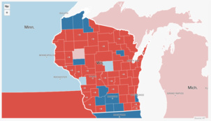 L'élection de Donald Trump s'est jouée dans 5 états L'élection de Donald Trump s'est jouée dans 5 états
