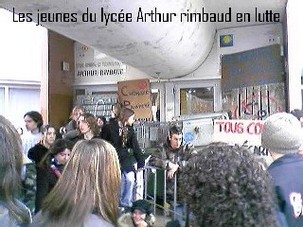La Jeunesse Communiste première organisation au lycée Arthur Rimbaud à Istres