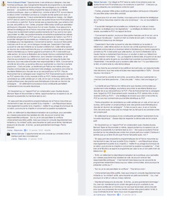 La justification opportuniste et la saine réaction d'un communiste