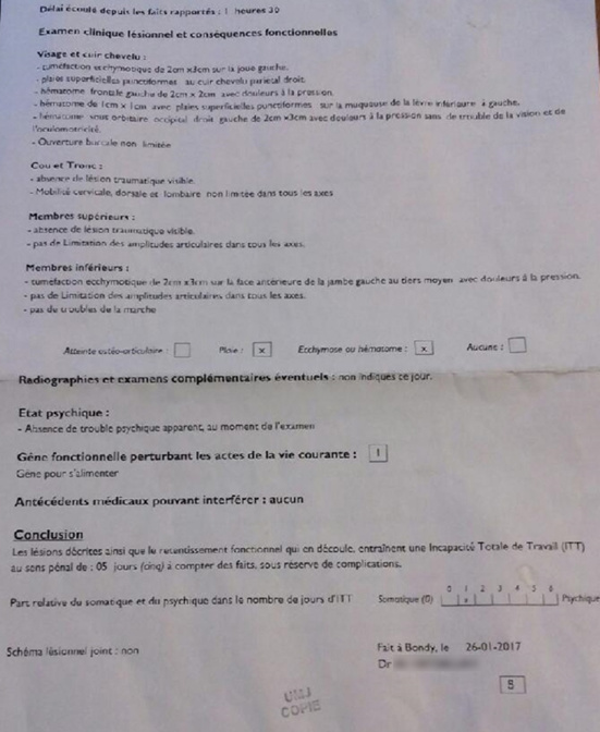 Mohamed K., ami de Théo, raconte son passage à tabac par le même policier