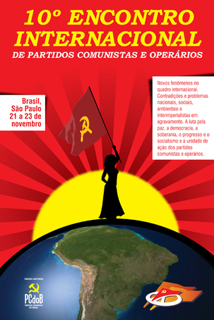 Le PCdoB accueille la 10ème conférence internationale des Partis Communistes et Ouvriers