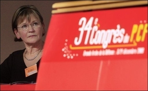 Marie-George Buffet réélue pour un quatrième mandat à la tête du PCF