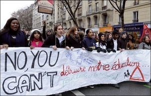 160.000 lycéens dans la rue contre la "réforme" Darcos 160.000 lycéens dans la rue contre la "réforme" Darcos