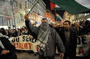 21.000 manifestants à Paris en soutien aux Palestiniens de la Bande de Gaza