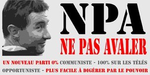 "Front de gauche" avec le PCF, Besancenot dit non !