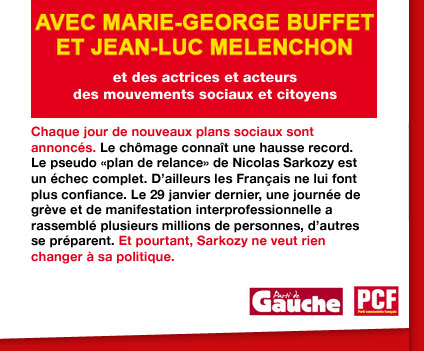 Meeting du Front de Gauche (Live)