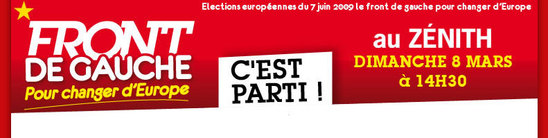 Meeting du Front de Gauche (Live)