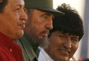 Evo Morales soutient le Front de Gauche