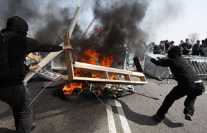 OTAN: Répressions et émeutes à Strasbourg