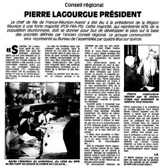 En avant vers le 6ème Congrès du Parti Communiste Réunionnais