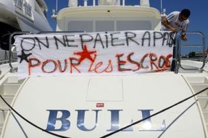 Tout près de la croisette, le yacht de Madoff