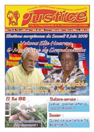 Le Parti Communiste Martiniquais au côté d'Elie Hoarau et Madeleine de Grandmaison