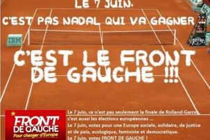 Sondage européennes : 7% pour le Front de Gauche Sondage européennes : 7% pour le Front de Gauche