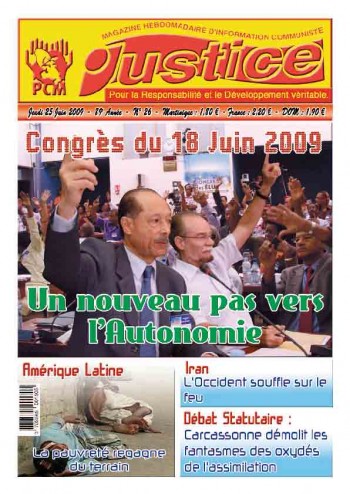 Que l'ensemble des forces de progrès et démocratiques s'unissent pour l'autonomie !