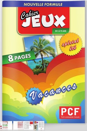 Le PCF lance des "cahiers de vacances politiques" Le PCF lance des "cahiers de vacances politiques"