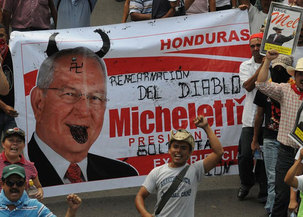 Imposante marche contre le coup d’Etat dans la capitale du Honduras