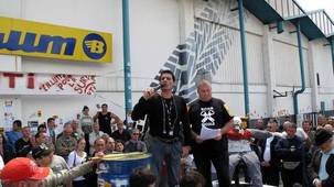 Les Continental-Clairoix à la Fête de l'Humanité