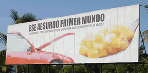 " L'absurdité du monde occidental. Il consomme les trois quarts des énergies produites dans le monde "